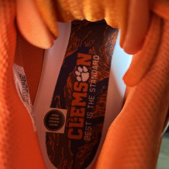 Nike Alpha Menace Pro 3 Clemson Tigers‎ Orange Football Cleats Men\'s Size 10